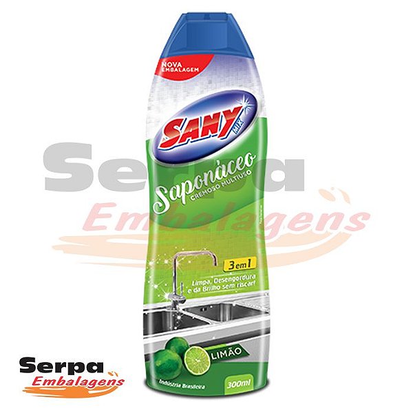 Saponáceo Cremoso SANY MIX LIMÃO 300ml