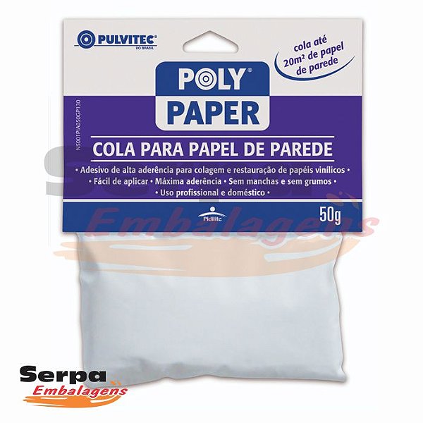 Cola para papel de parede 50gr