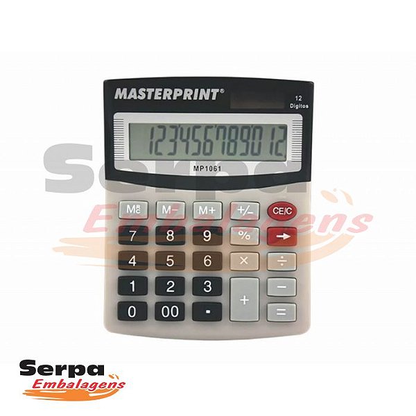 Calculadora Manual 12 dígitos - MP 1061