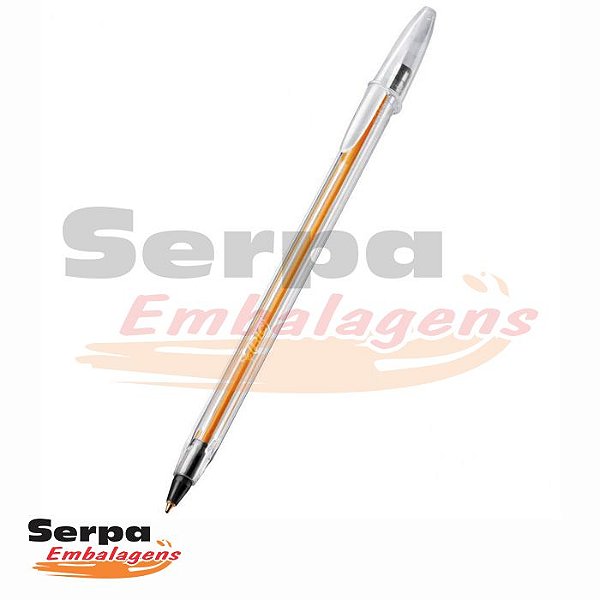 Caneta Bic Cristal Fina Preta