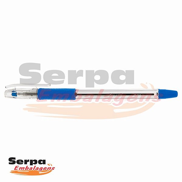 Caneta Esferográfica BPS GRIP M 1.0 mm - AZUL