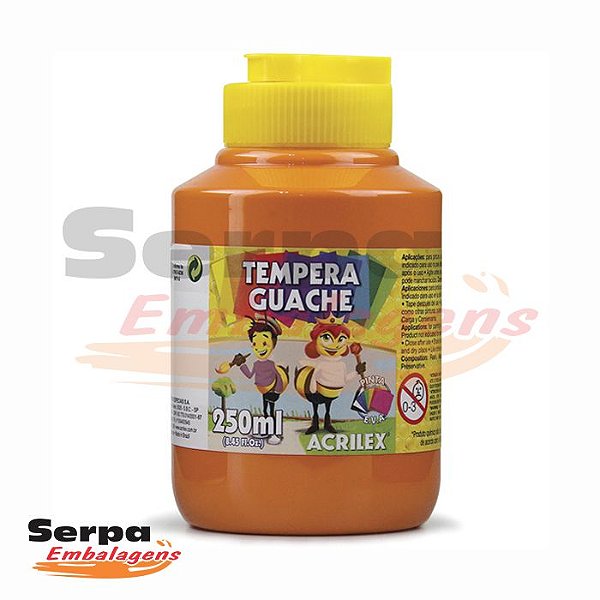 Tinta Guache 250ml Laranja