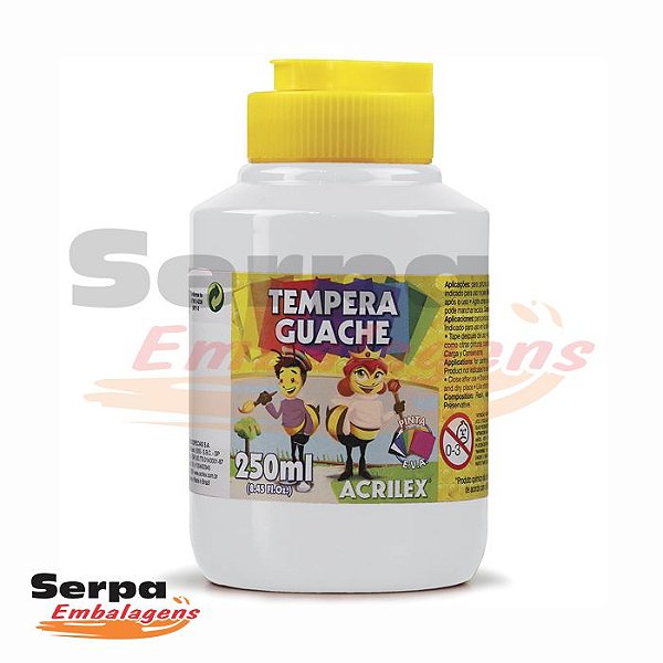 Tinta Guache 250ml Branca