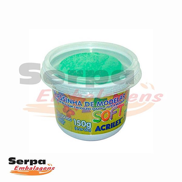 Massinha de Modelar Soft - 150gr VERDE