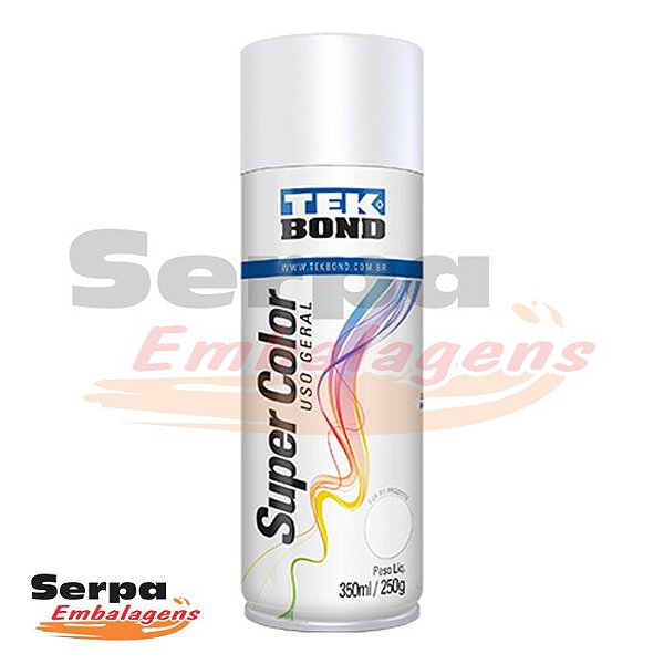 TINTA SPRAY BRANCO FOSCO 350ML/250G