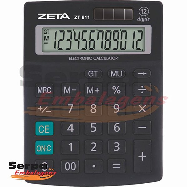 Calculadora de Mesa 12 Dígitos