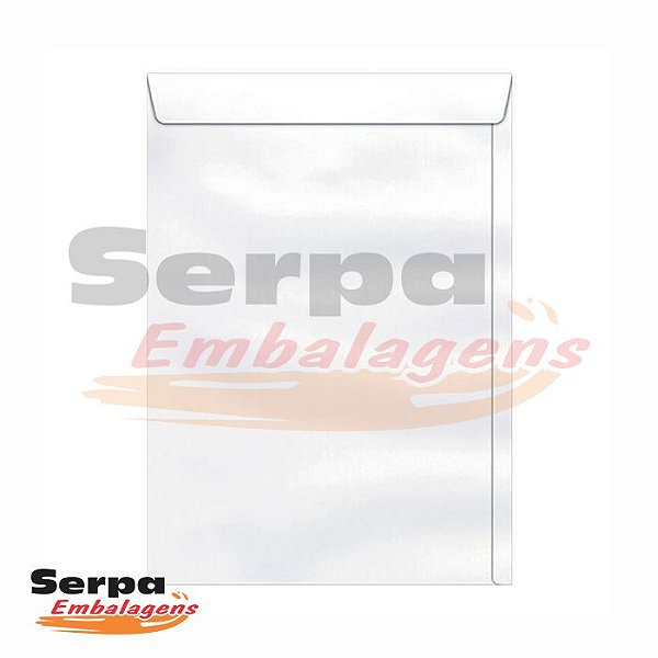 Envelope Saco 229 x 324mm A4 - Branco / Kraft Natural / Kraft Ouro