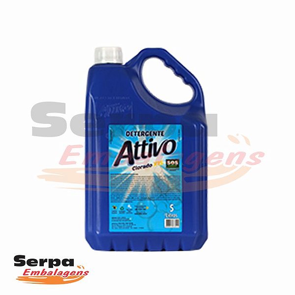 Detergente 5 Litros Clorado X15 - ATTIVO