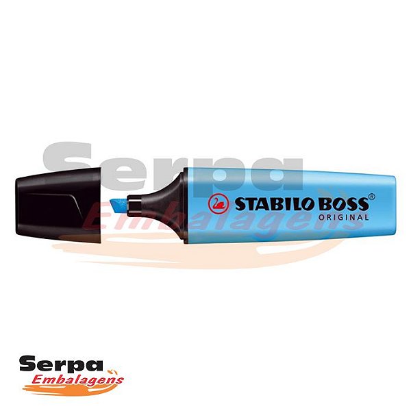 MARCADOR STABILO TEXTO BOSS 70/31 AZUL