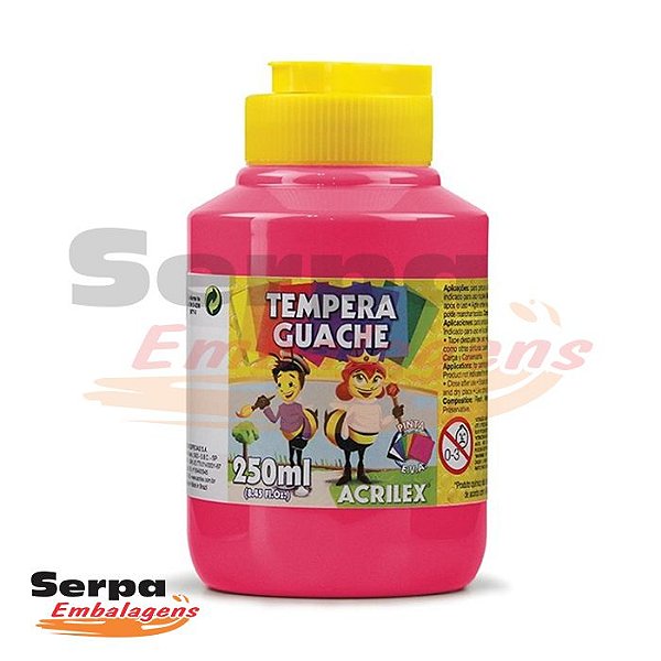 Tinta Guache 250ml Rosa