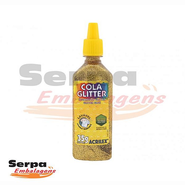 COLA GLITTER 35gr OURO