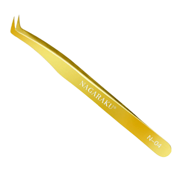 Pinça Nagaraku - Modelo N04 Dourada