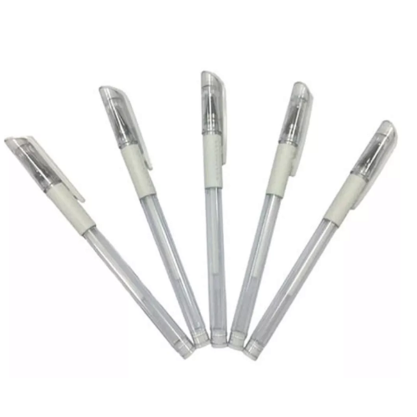 Caneta Gel Branca Marcação Sobrancelhas