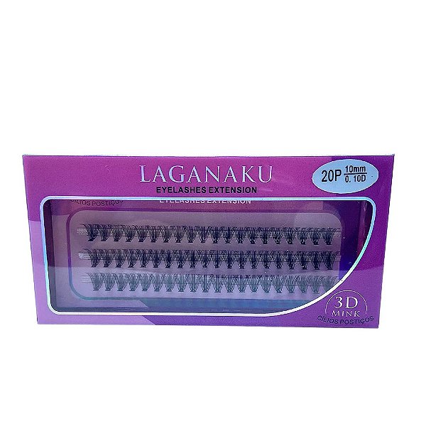 Cílios Tufinho Laganaku 20P 12mm