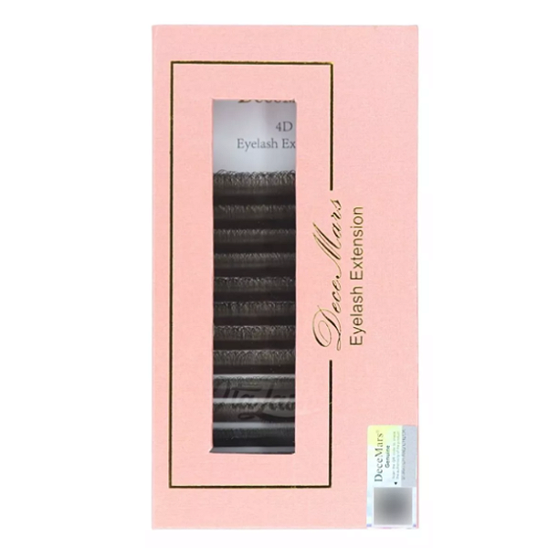 Cílios W 4D Decemars Curva M Fox Eye Mix 8-12