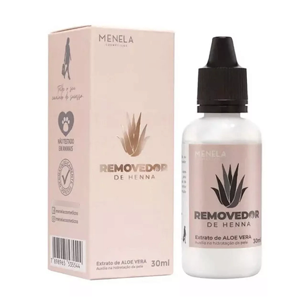 Removedor De Henna Menela 30 Ml