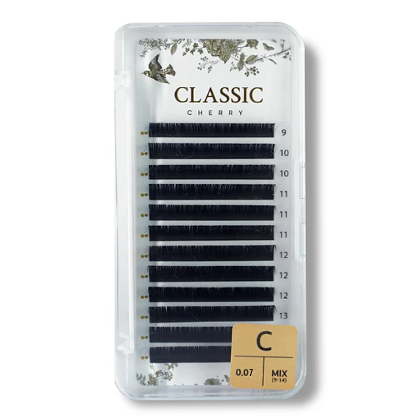 Cílios Cherry Lash Curvatura C 0.07 Clássico