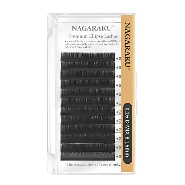 Cílios Nagaraku Elipse 0.15D Mix 8-15