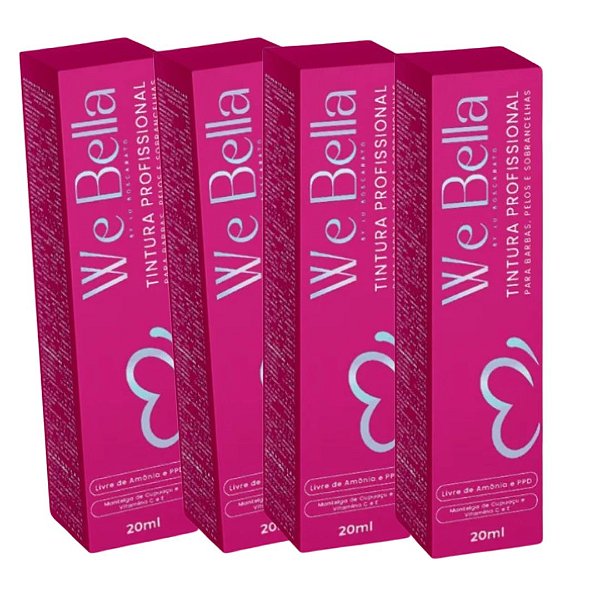 Tintura para Sobrancelhas We Bella 20ml