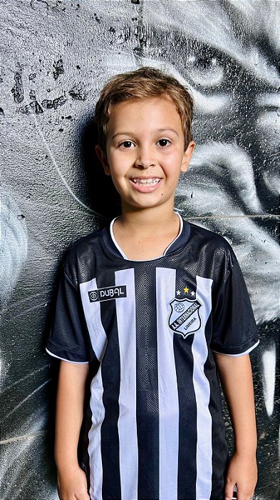 Camisa Oficial Listrada Infantil