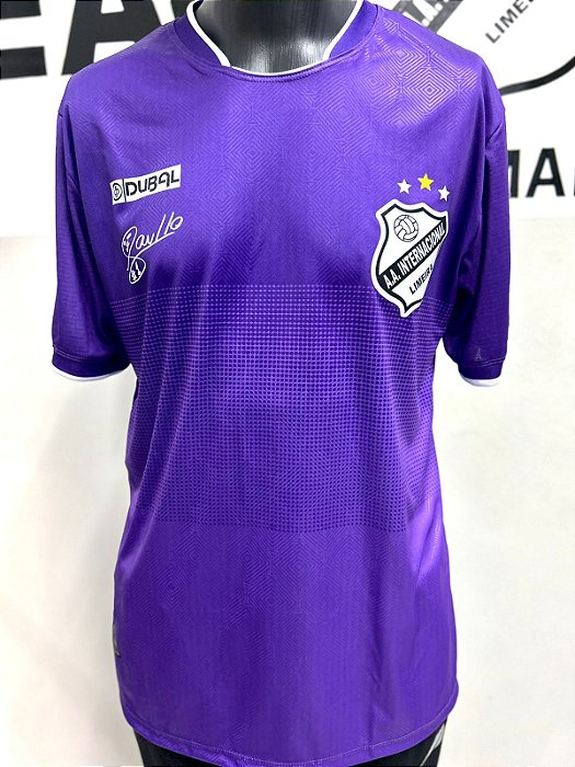 CAMISA GOLEIRO ROXA - SEM PATROCINIO