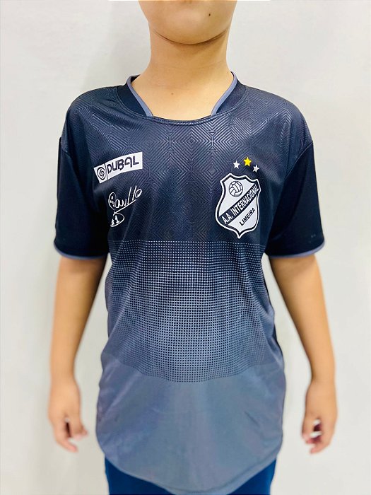 CAMISA GOLEIRO INFANTIL PRETA