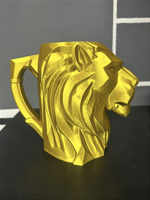 CANECA PORTA LATA LEÃO
