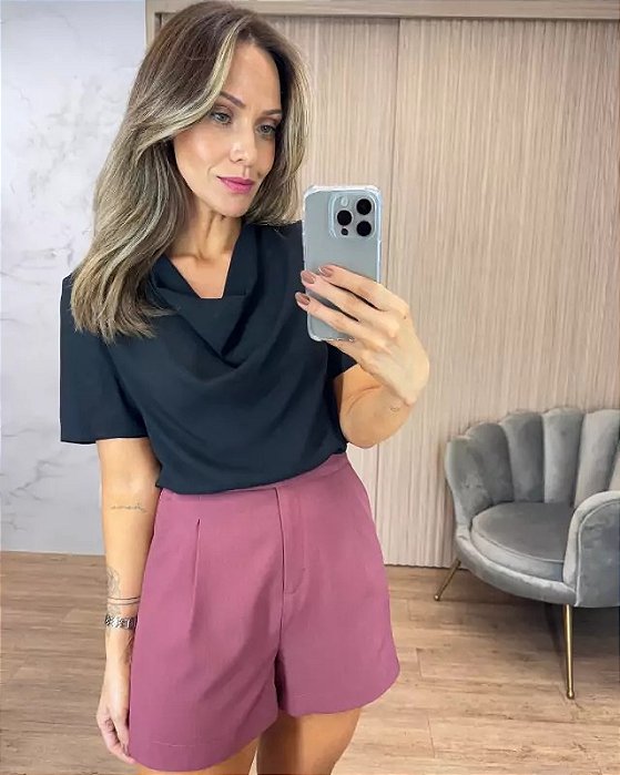 Blusa Degage Preta