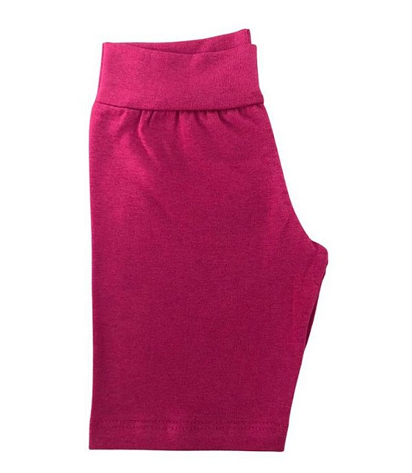 Shorts Legging PINK  96% algodão 4% elastano Infantil