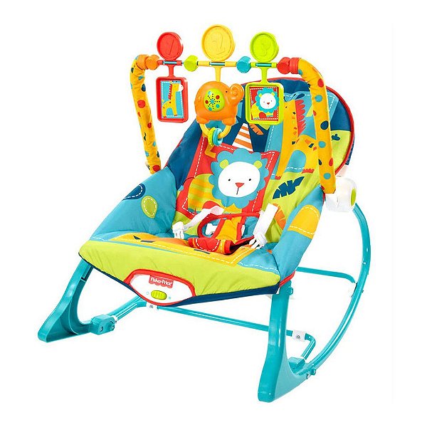 Cadeirinha Balanço Verde Água Minha Infância Fisher-Price