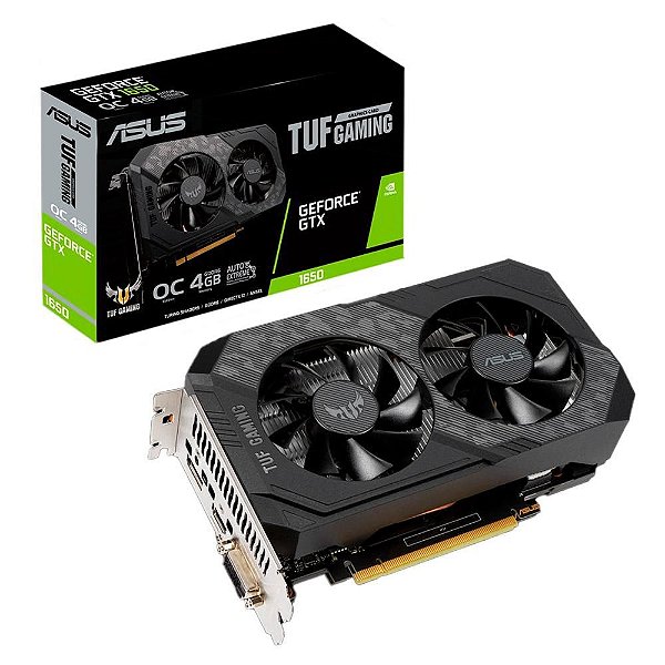 Placa de Vídeo Asus NVIDIA GeForce GTX1650 4GB GDDR6