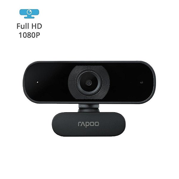 WEBCAM RAPOO FULL HD 1080P BLACK COM AUTO FOCO C260 RA021