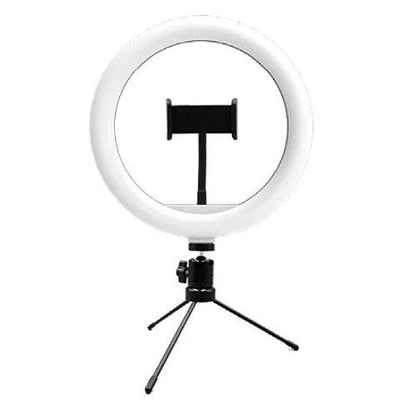 SUPORTE RING LIGHT LIVESTREAM 10'' 11W TRIPE DE MESA MULTILASER AC370