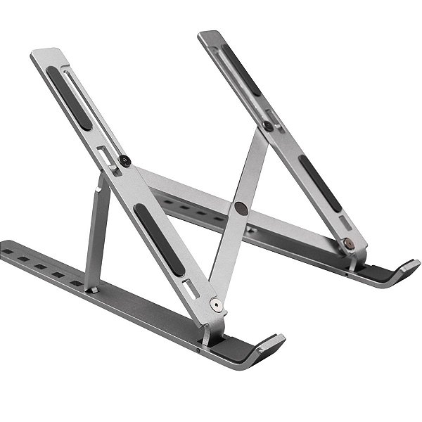 SUPORTE PORTÁTIL DE ALUMÍNIO PARA NOTEBOOK MULTILASER - AC378