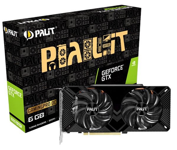 PLACA DE VÍDEO GPU GTX 1660 SUPER 6GB GDDR6 PALIT