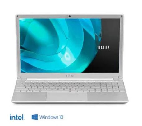 NOTEBOOK ULTRA 15'' CORE I5 8GB 1TB HDD W-10 PRATA UB521 MULTI