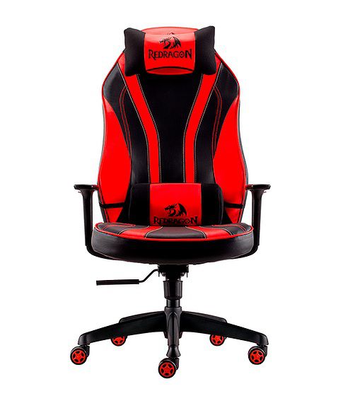 CADEIRA GAMER REDRAGON METIS PRETA/VERMELHA - C102-BR