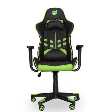 CADEIRA GAMER DAZZ PRIME-X PRETO/VERDE