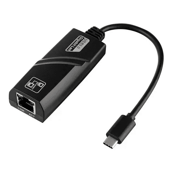 CONVERSOR USB TYPE-C (M) X RJ45 (F) 10/100/1000 MULTILASER WI423