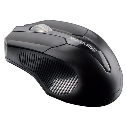 Mouse sem fio multilaser mo221 preto