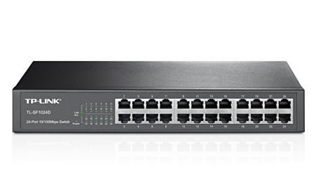 Switch tp-link 24p de mesa 10/100 tl-sf1024d