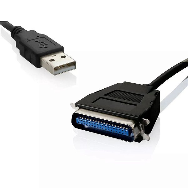 Cabo Usb 1.1 X Paralela (25 Pinos) - Preto Multilaser Wi198