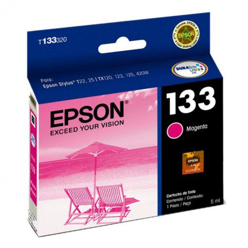 CARTUCHO EPSON 133 T133320 MAGENTA