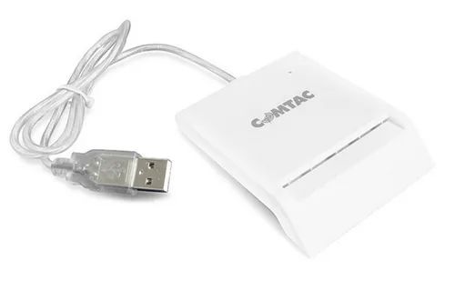 LEITOR E GRAVADOR DE CARTÕES SMART CARD USB 2.0 COMTAC 9202