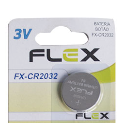 BATERIA PAST CMOS 3V CR2032 FLEX C/1