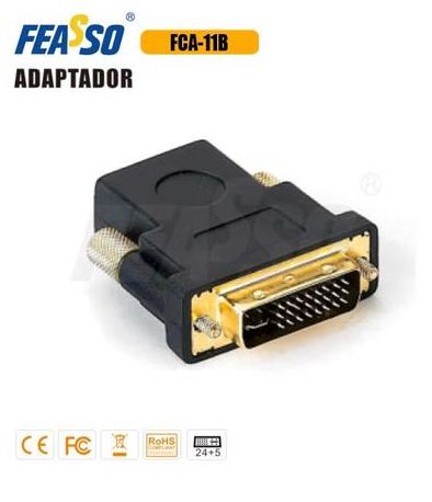 Adaptador Hdmi X Dvi 24+5 Feasso Fca-11b