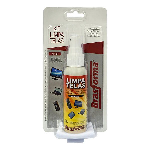 KIT LIMPA TELA ALT2 BRASFORMA