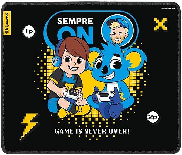 MOUSE PAD GAMER REDRAGON BRANCOALA B030