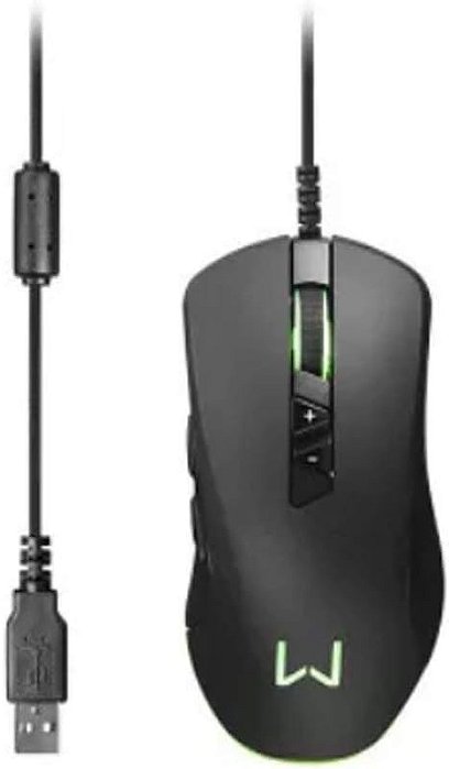MOUSE COM FIO GAMER WARRIOR MORAY RGB 10000DPI PERSONALIZAVEL MO278