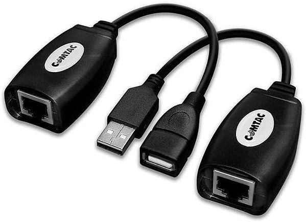 EXTENSOR USB X CABO ETHERNET COMTAC 9312